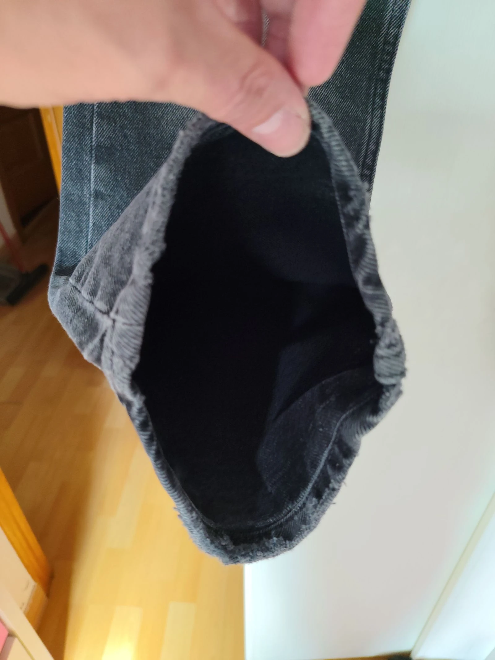 Calça jeans feminina Straight Fit efeito deslavado Zara Tamanho S/36 – photo 8